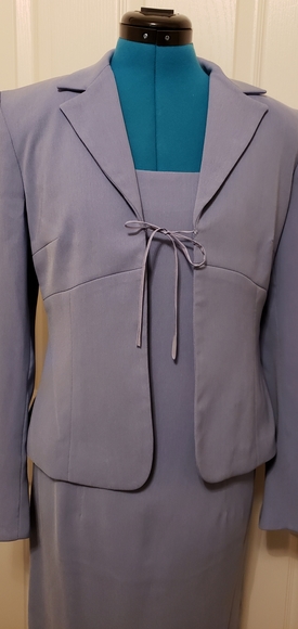 Tempo Paris Lavender Dress Suit - Picture 2 of 9